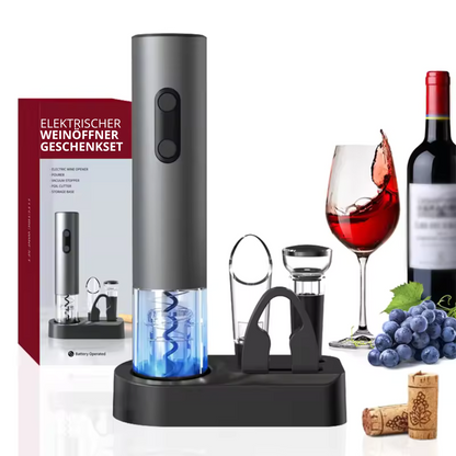 Elektrischen Weinöffner Geschenkset