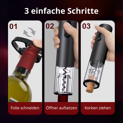 Elektrischen Weinöffner Geschenkset