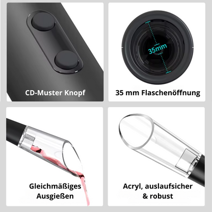 Elektrischen Weinöffner Geschenkset