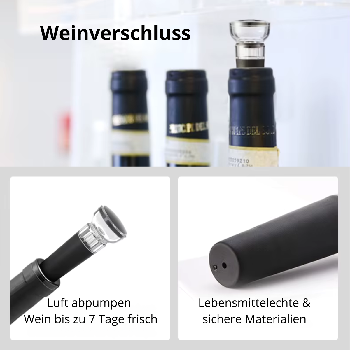 Elektrischen Weinöffner Geschenkset