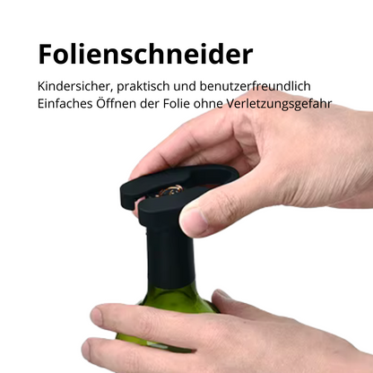 Elektrischen Weinöffner Geschenkset